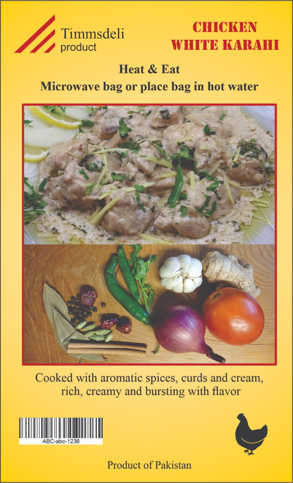 Chicken White Karahi