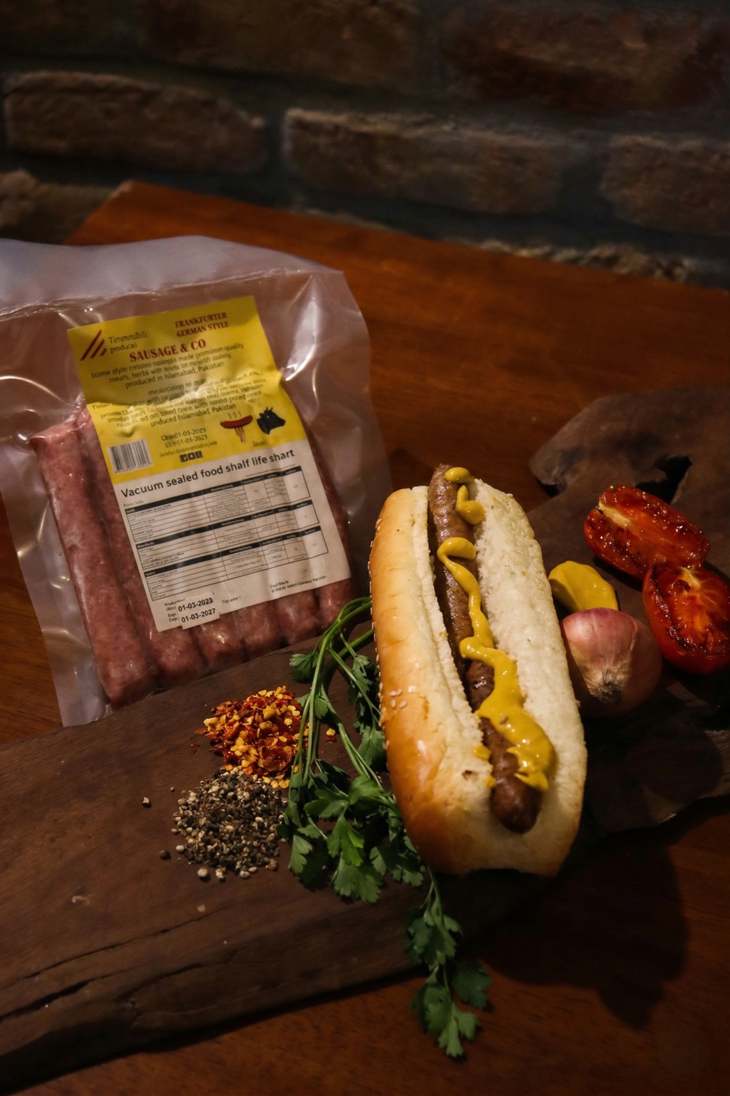 Packed Beef Sausages - 260g