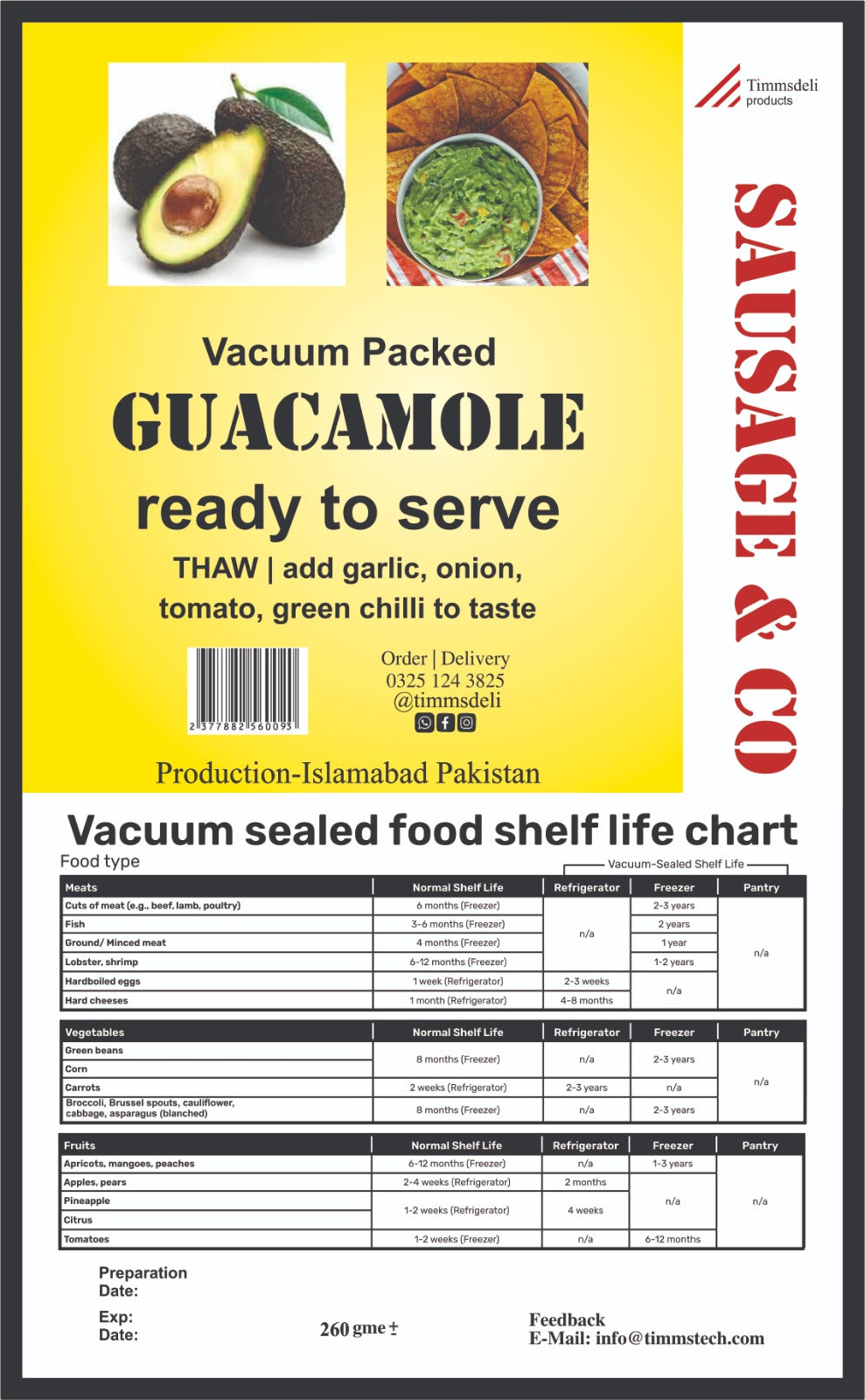Guacamole - Timmsdeli Signature Blend