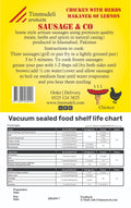 Packed Chicken Sausages - 260g